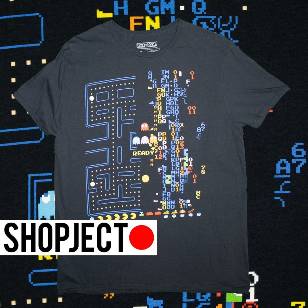 PacMan Glitch Screen, hidden level, Pacman Fan Schwag